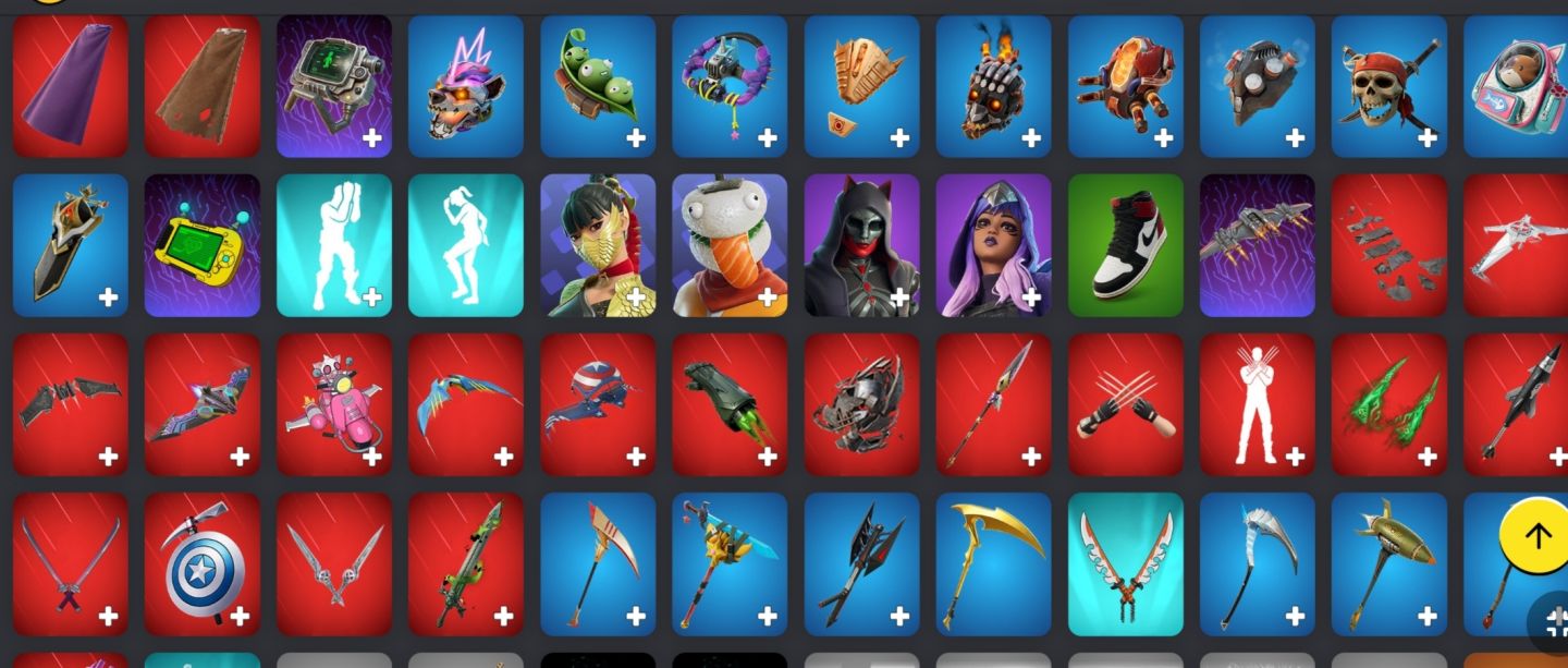 CONTA FORTNITE DE 2024/2025 COM 4 PASSES, CERCA DE 430 SKINS