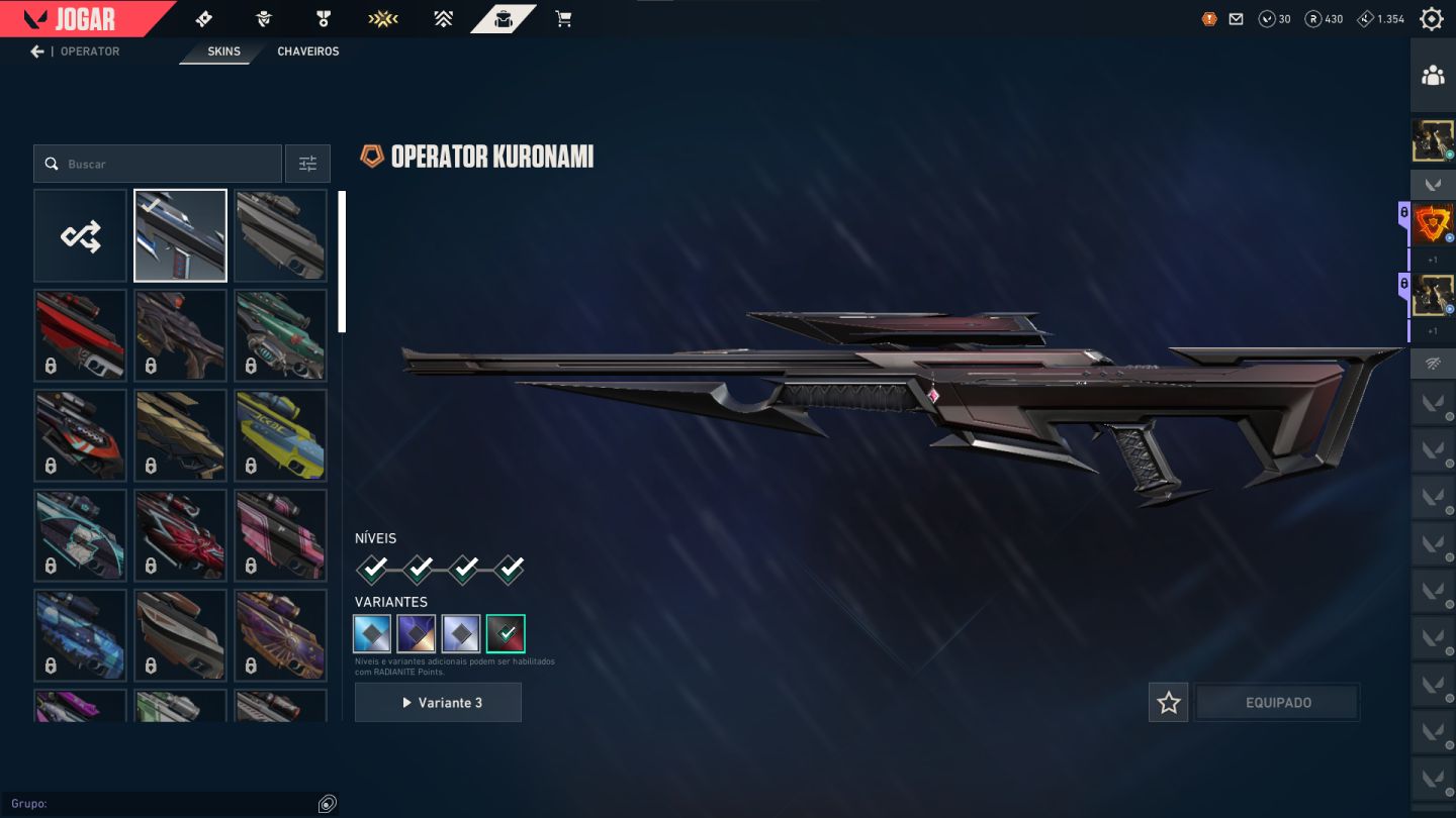 CONTA COM VARIAS SKINS E CHAVEIROS DE IMORTAL / PREÇO NEGOCIAVEL