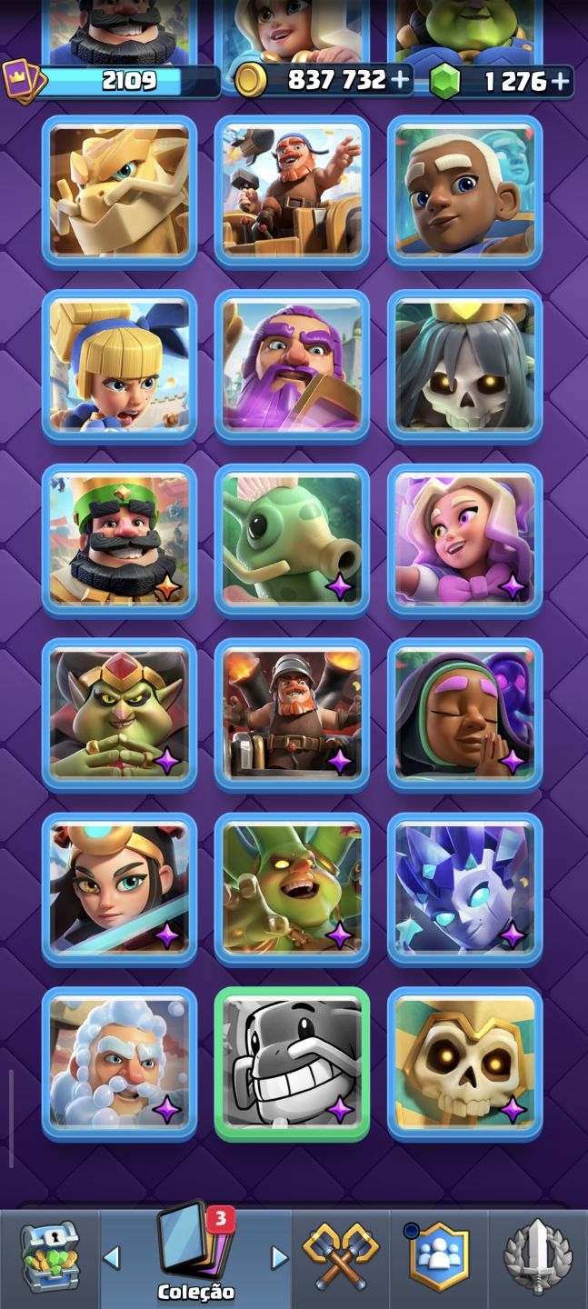 Conta de Clash Royale Exclusiva
