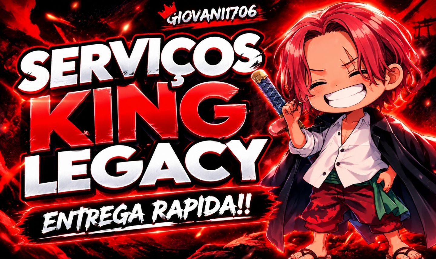 SERVIÇOS KING LEGACY - ESPADAS V2 - GEMAS - ITENS (MELHORES PREÇOS)