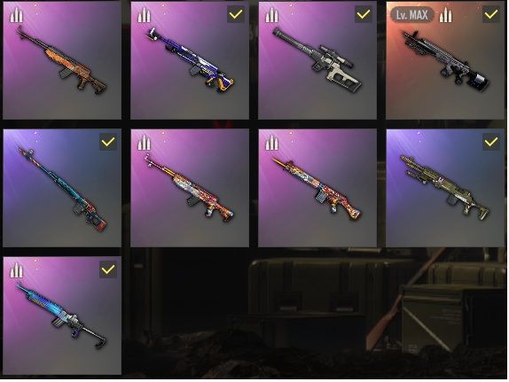 Conta de PUBG RARA Progressivas ZHU BAJIE-M416 Lv 10, OBSCURA-MK12 Lv 10 ACE-Lv1