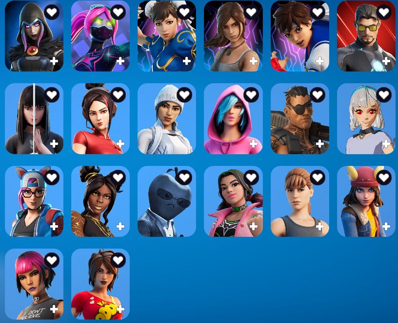 CONTA FORTNITE COMPLETA 354 SKINS
