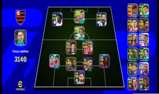 Conta eFootball Mobile | Força 3140 | 5 Milhões de GP | Rosický 106 e Messi 104