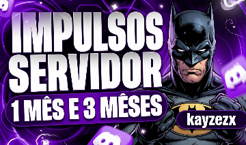 (DISCORD) IMPULSOS NO SEU SERVIDOR | IMPULSOS 1 MÊS + NITRO GAMING [ PROMOÇÃO ]