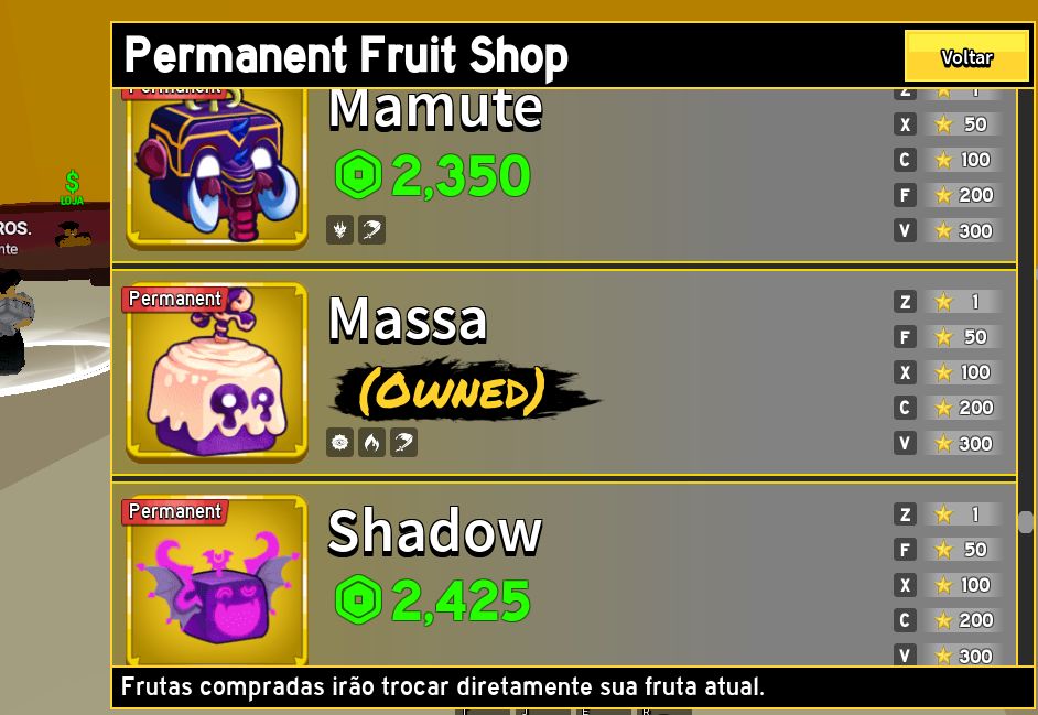 CONTA DE BLOX FRUITS COM TUDO DO JOGO!!/ TODAS GAMEPASS!!