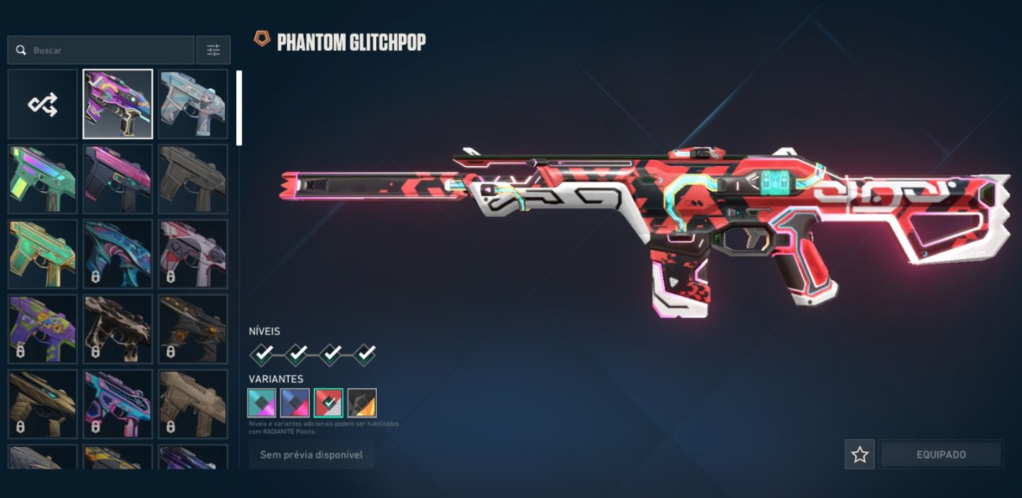 Conta de Valorant muito completa com mais de 2k gasto