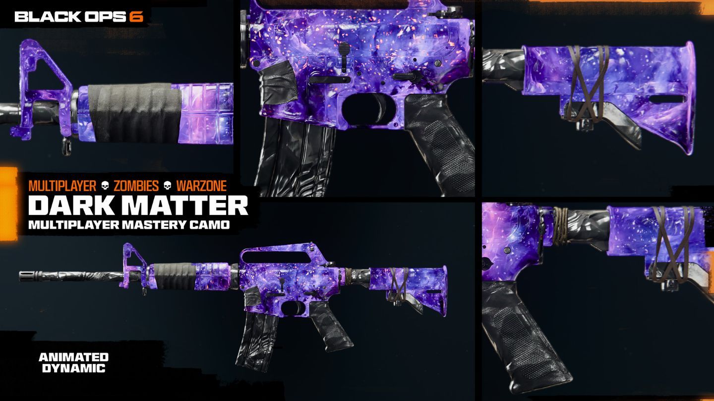 CAMUFLAGEM DARK MATTER | NEBULA | ABYSS | BO6 | WARZONE | SEM UNLOOK ALL