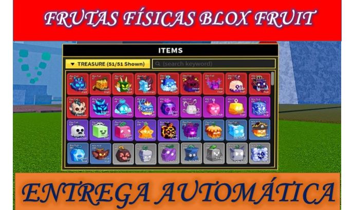LORDRATIS - FRUTAS FÍSICAS -BLOXFRUIT - ENTREGA AUTOMÁTICA