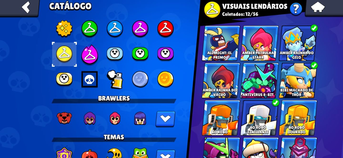 PROMOÇÃO CONTA BRAWL STARS GEMADA | 32K TROFÉUS | 103/107 BRAWLERS | 57 MAX