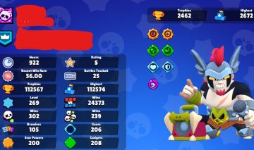 Conta Brawl Stars - 113k -