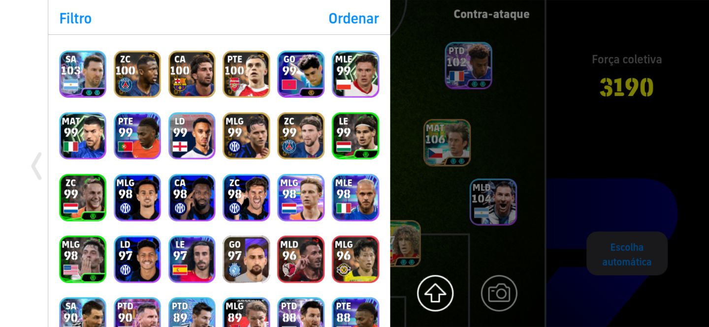 Conta Efootball 3190 | o Melhor Preço do Brasil