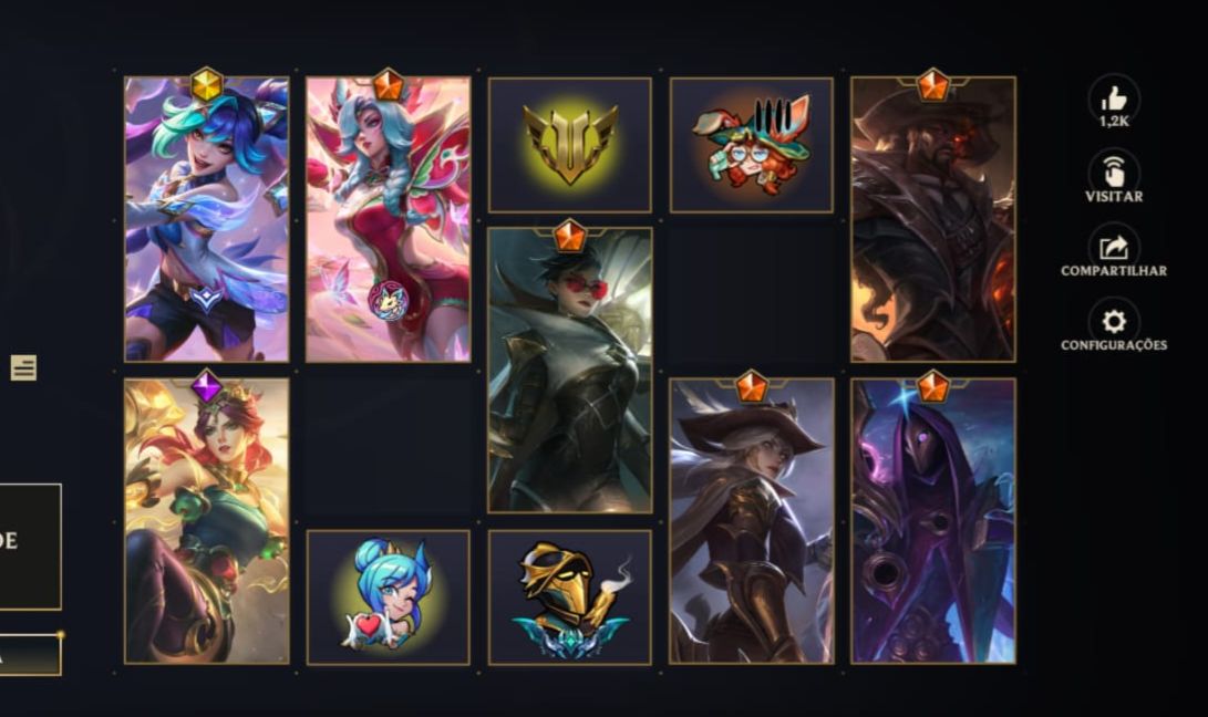 CONTA ESMERALDA | 81 SKINS | JINX MÍTICA | TRYNDA S1 | 8 LENDÁRIAS
