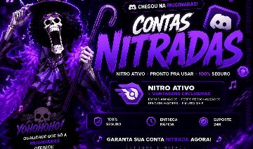 CONTA DISCORD NITRADA | Nitro gaming 1/3 meses | (FORNECEDOR)