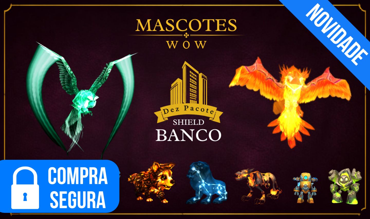World of Warcraft - Mascotes (Entrega Global) - WoW RETAIL