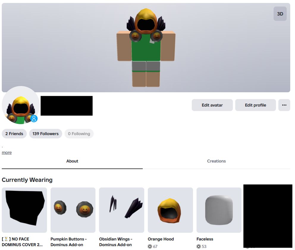 CONTA ROBLOX OG (VARIEDADES EM ESTILOS/SKINS)