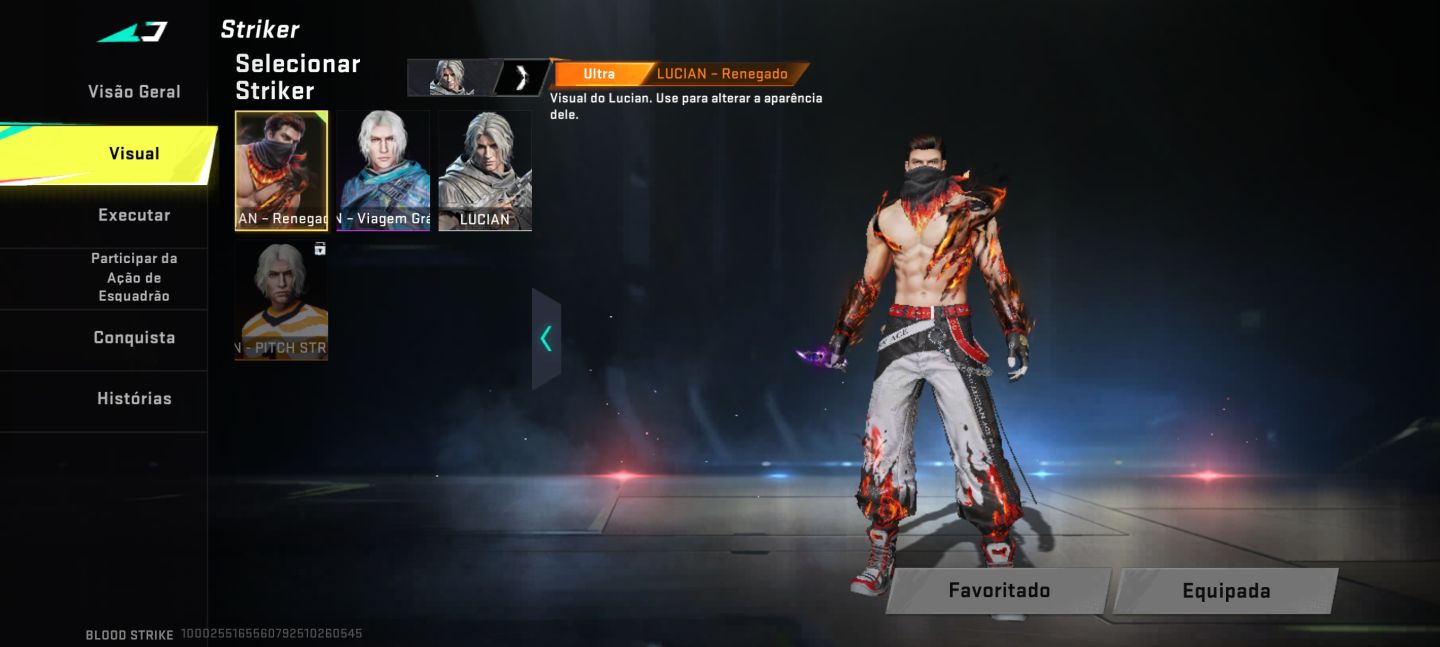 CONTA DE BLOOD STRIKE GEMADA SKINS TOP + ARMAS UPADAS FULL ACESSO