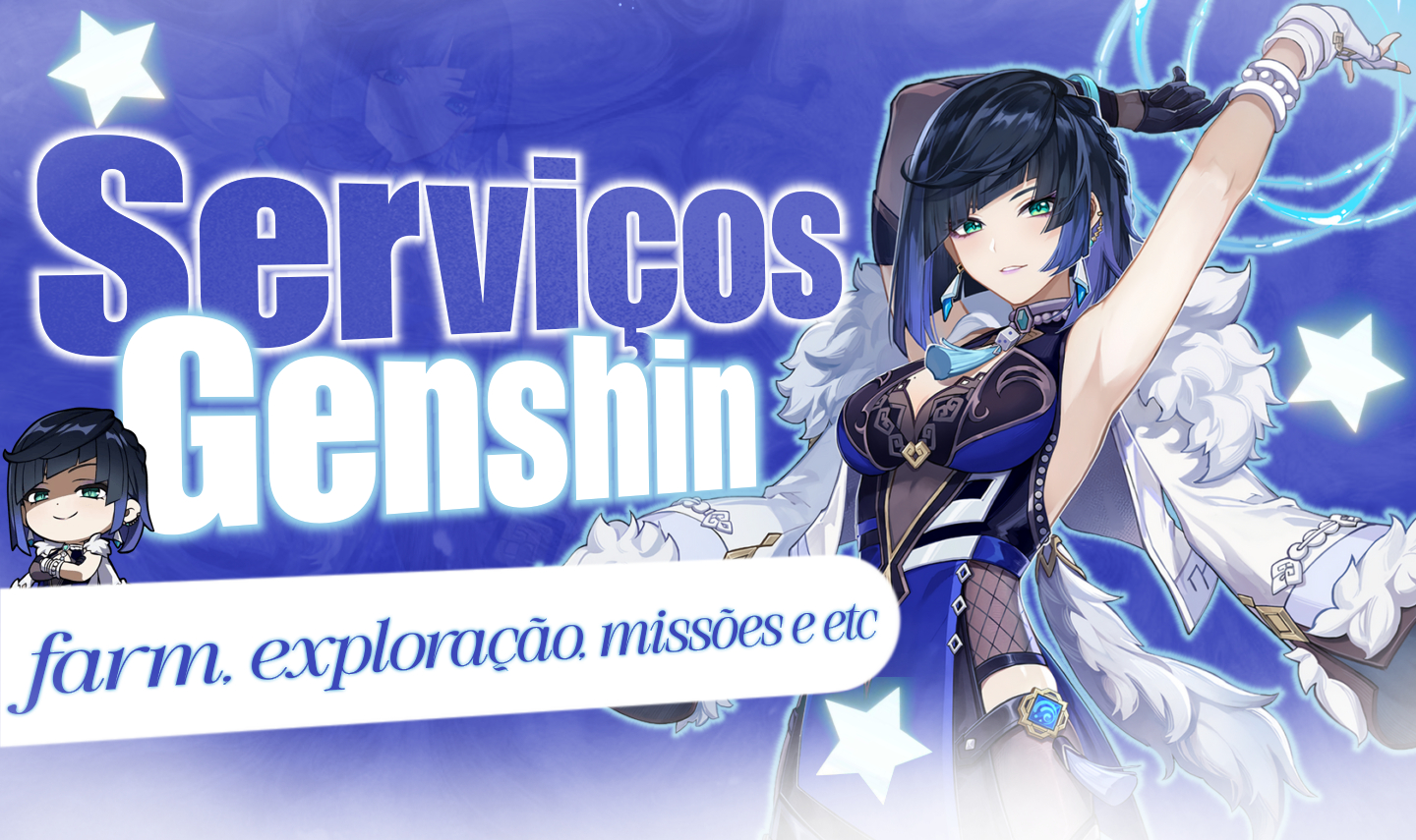 Serviços Genshin Impact - O Melhor Para Seu Orçamento