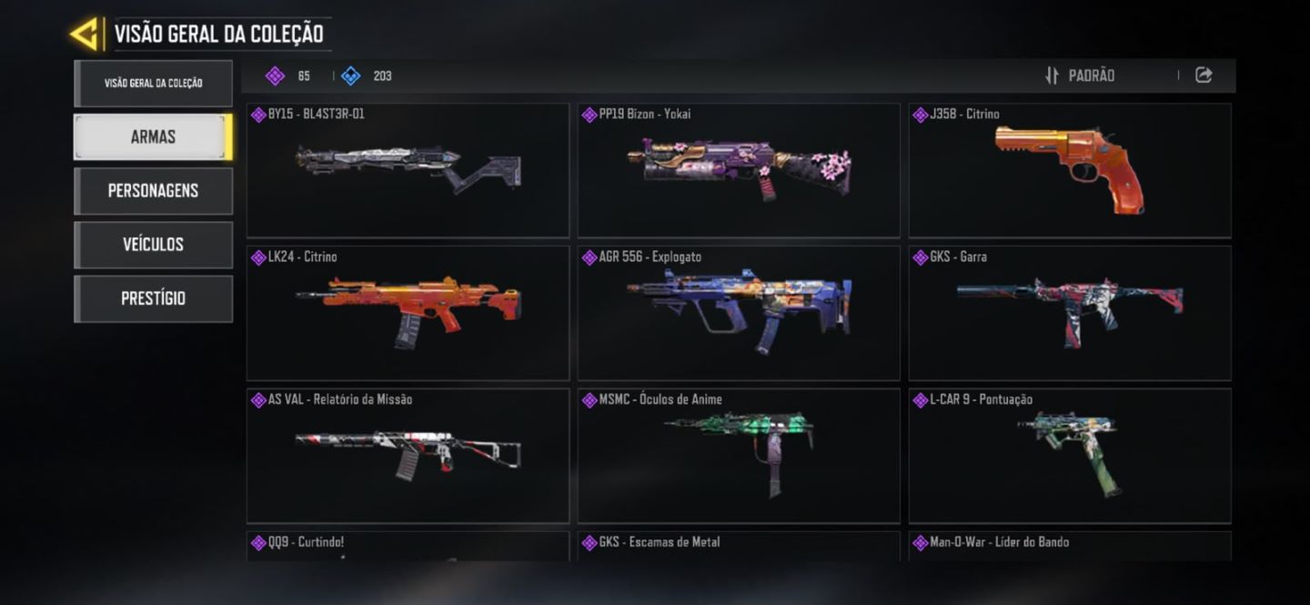 CONTA CALL OF DUTTY ANTIGA COM VARIOS PASSES E ARMAS,EMOJIS E MUITO MAIS