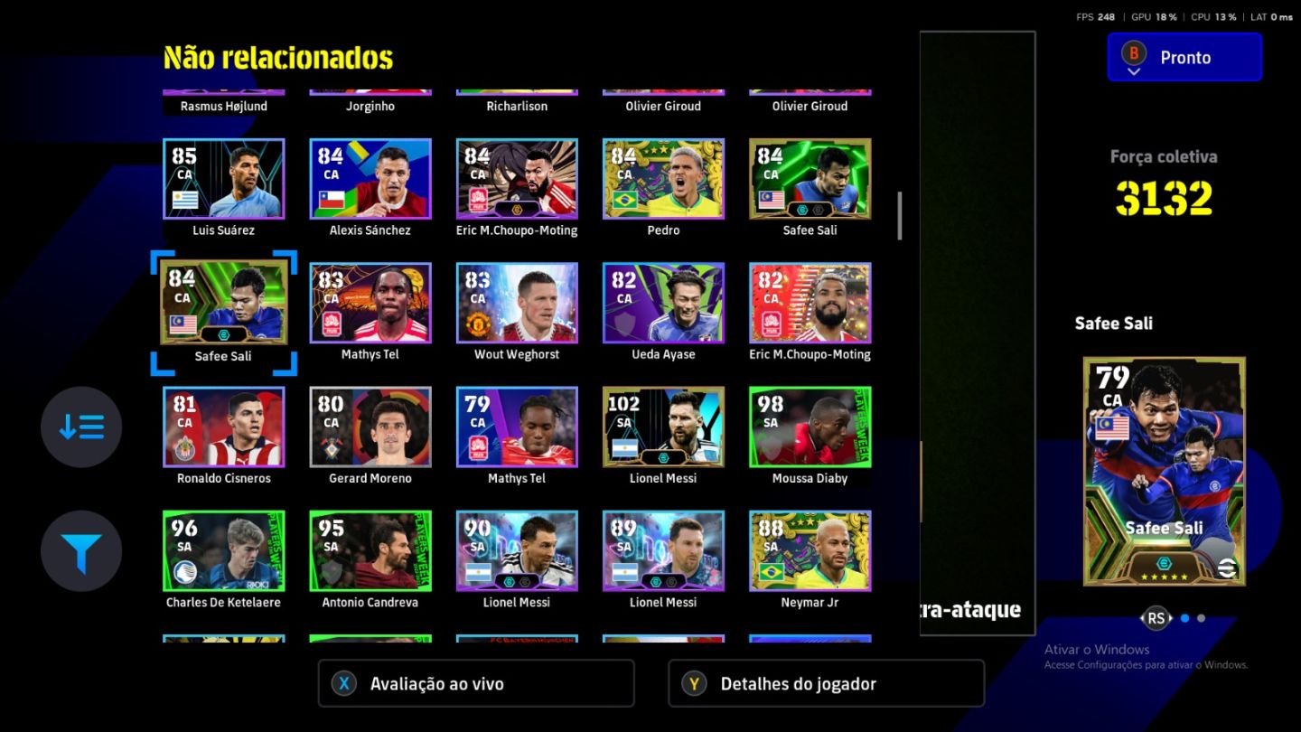 Conta efootball Steam/pc