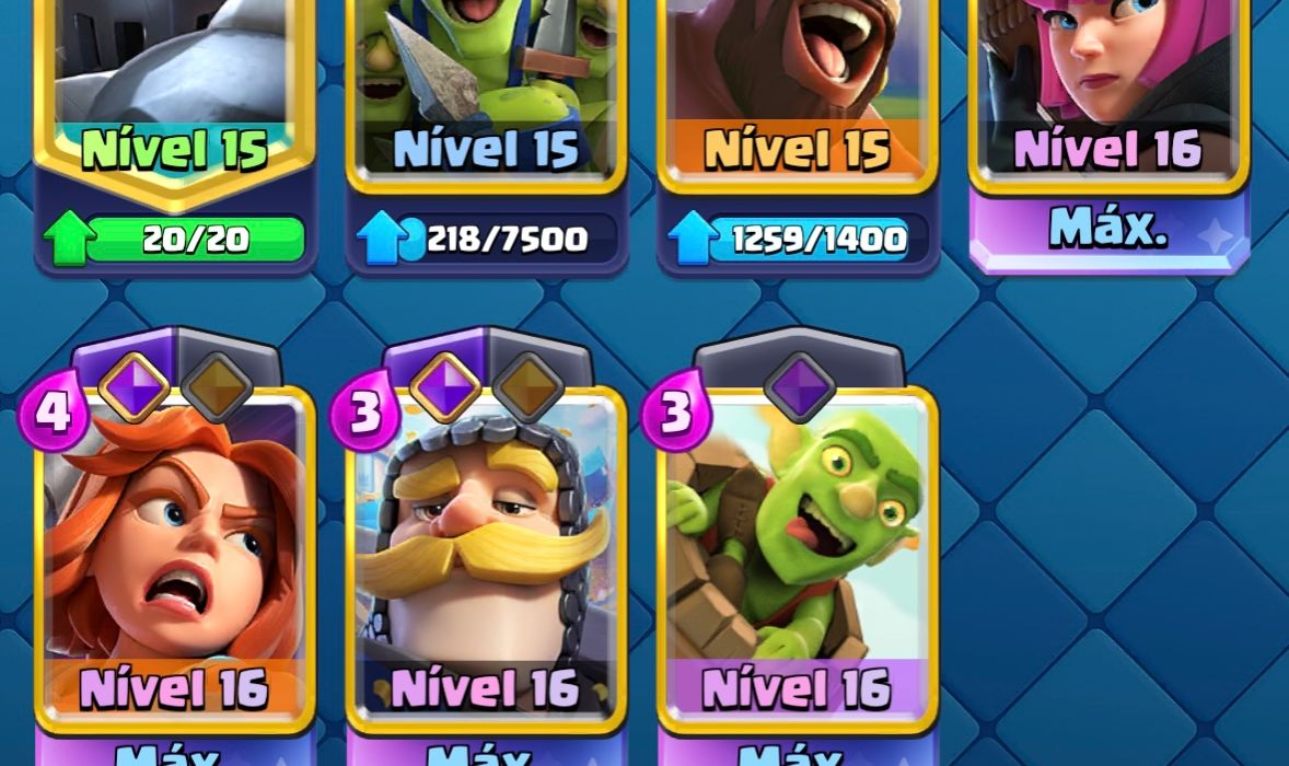 Conta Clash Royale Lv16