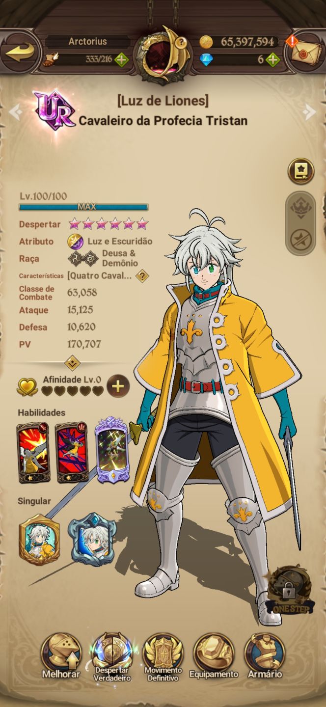 Conta 7DS pronta para jogar