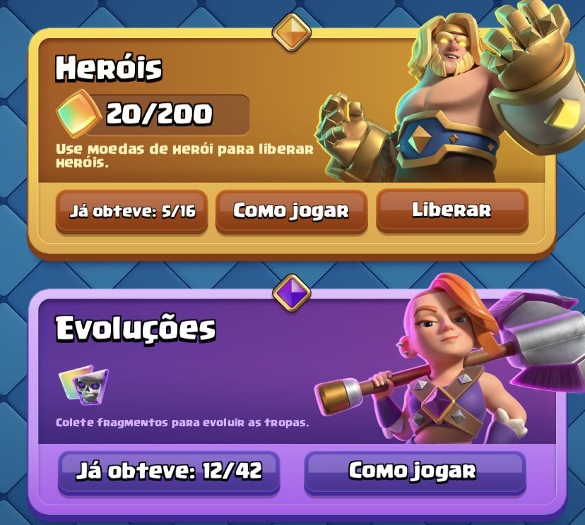 Conta Clash Royale 10 anos