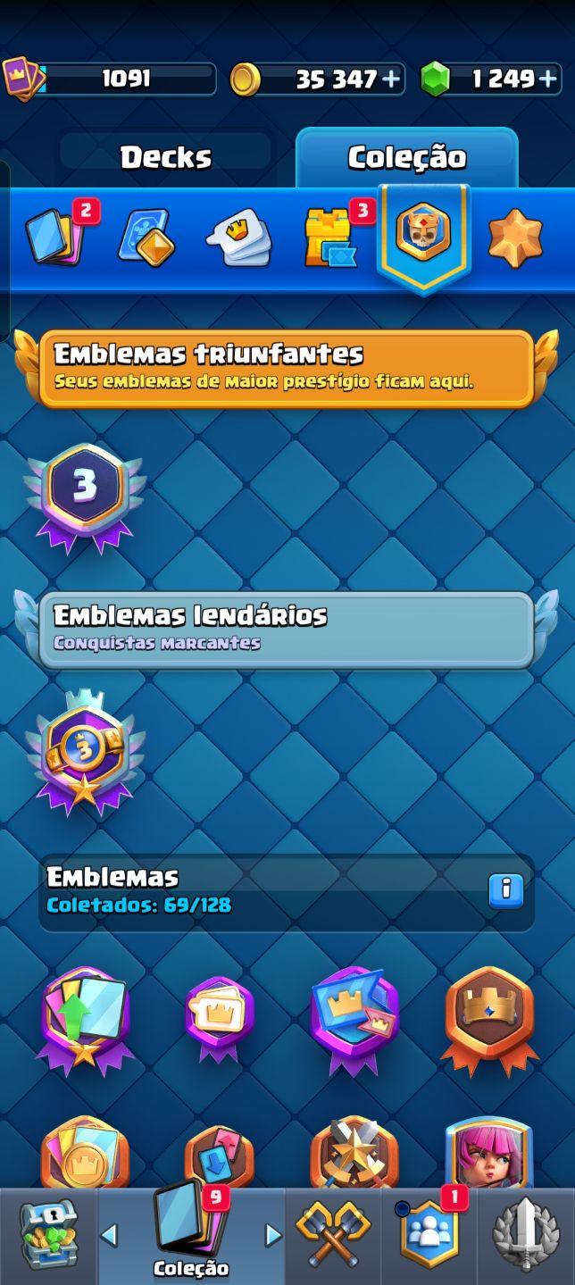 Conta Clash royale