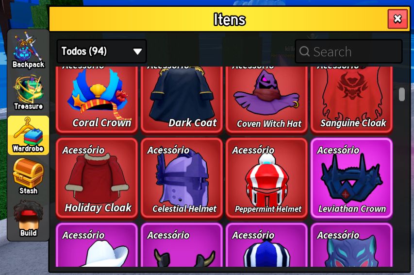 Conta Exclusiva de Blox Fruits com um dos itens mais raros do jogo