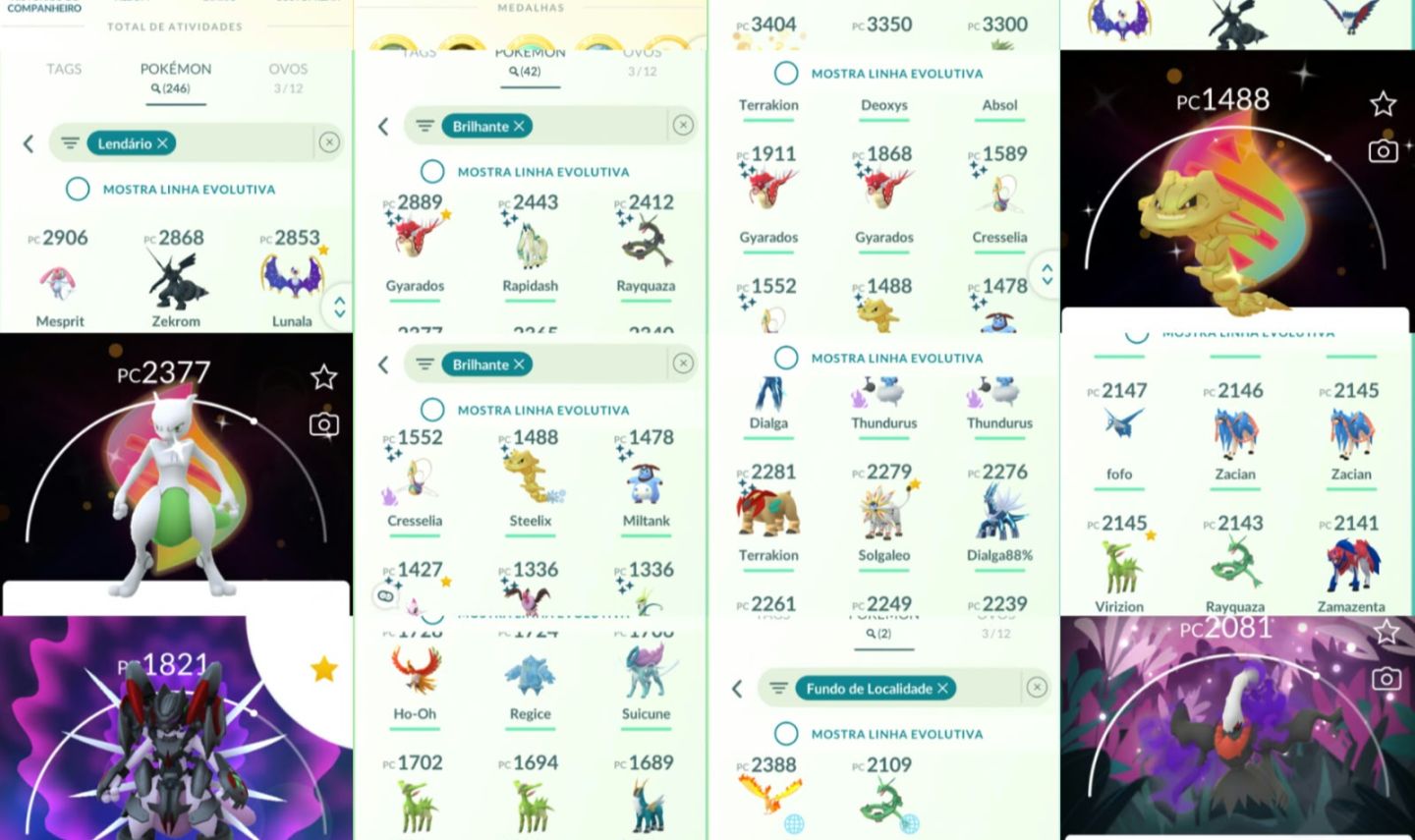 LVL 68 246 LENDÁRIOS, 27 MILHÕES DE DUST, MEWTWO ARMADURA 100% VALOR NEGOCIÁVEL