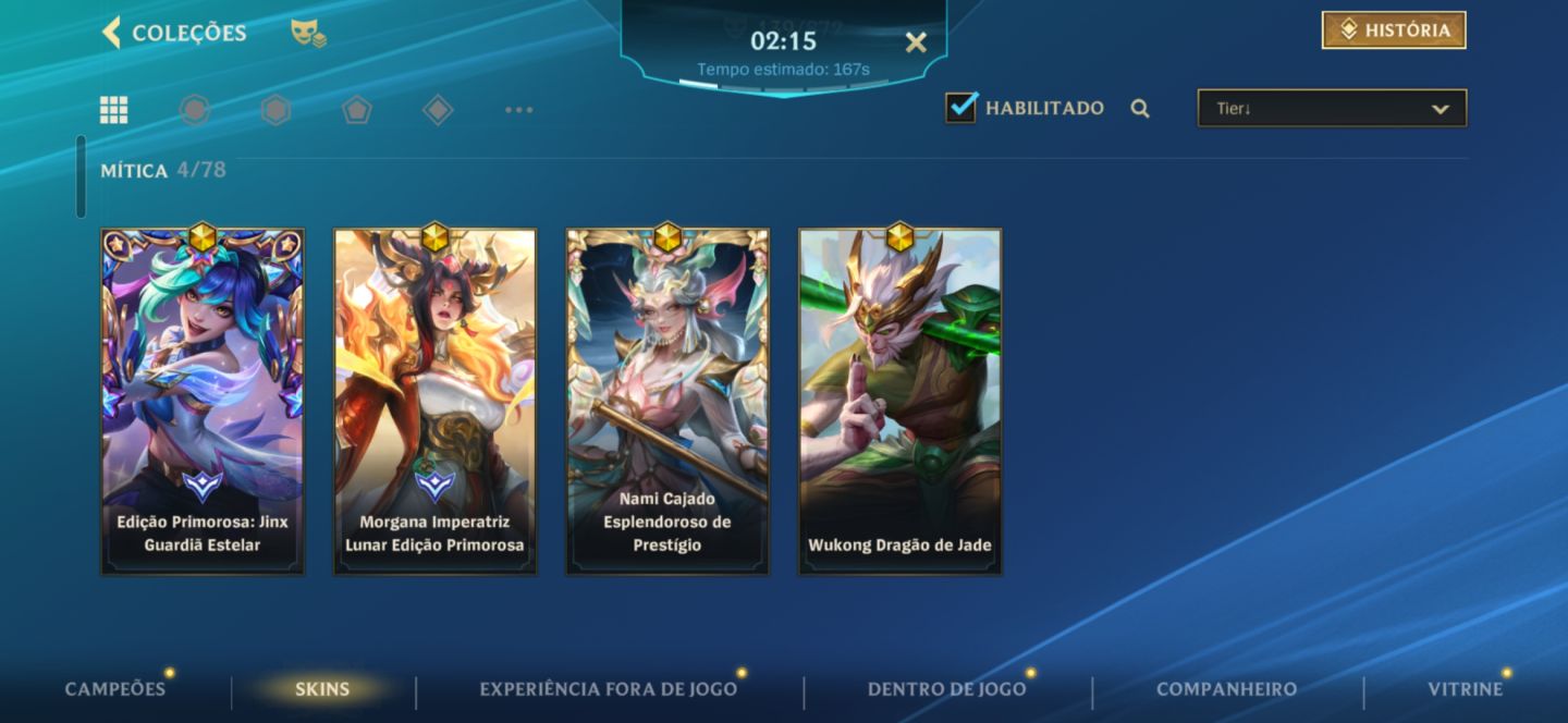 CONTA WILD RIFT MAIN SUPORTE/MID