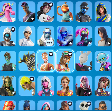 Conta de fortnite, +250 skins com T800, varinha estelar, etc