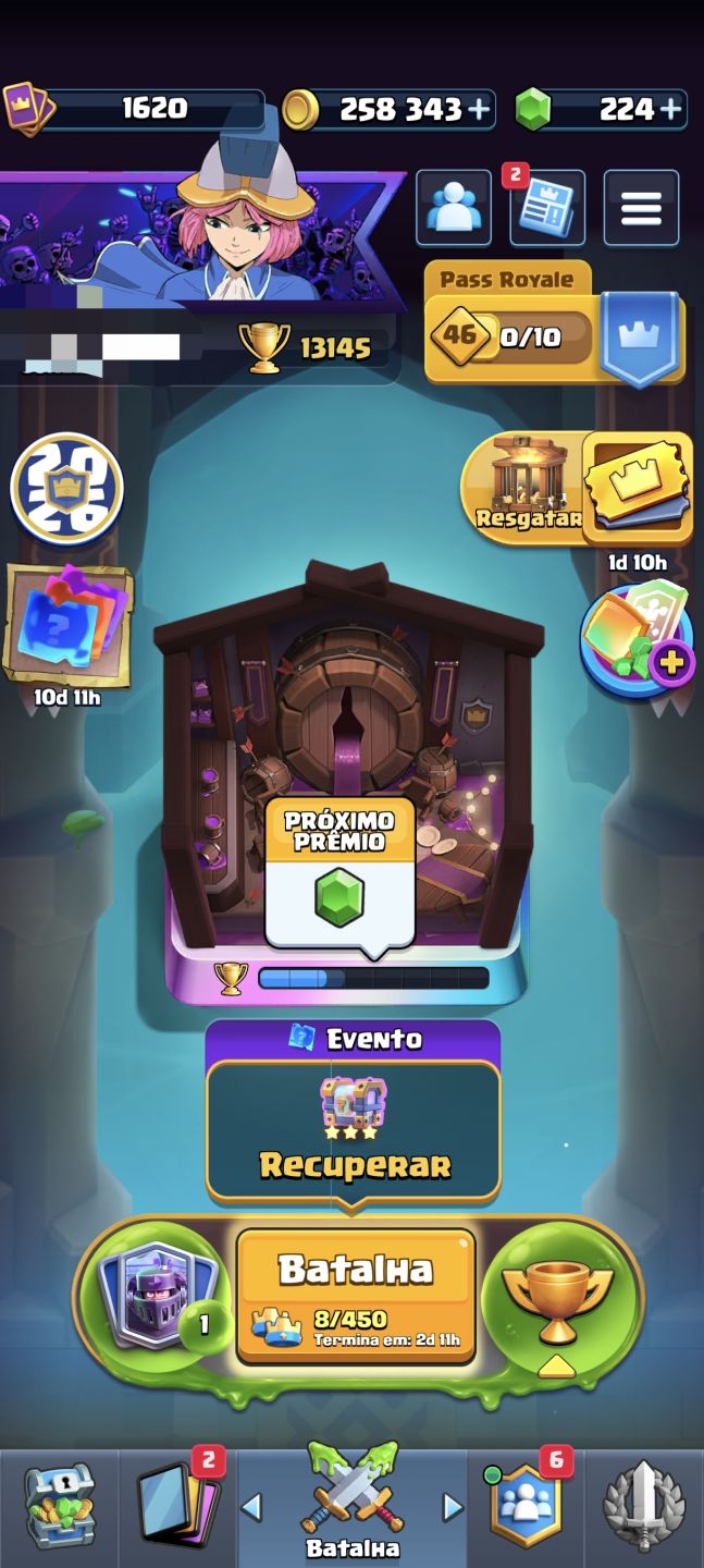 CONTA BRAWL STARS + CLASH ROYALE | BRAWL STARS 2018 | 13145 TROFÉUS