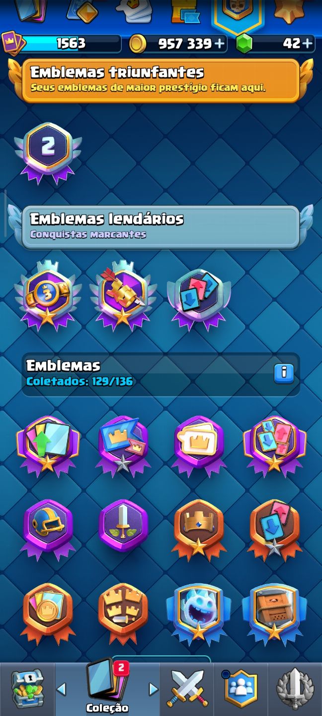 Conta Clash Royale 14000 troféus