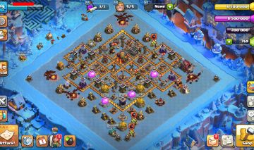 ZS | Clash of Clans TH10 full lv78 | BB 5 full | 700 gems