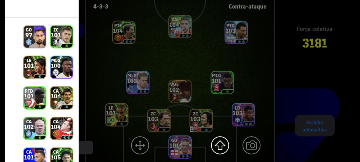 CONTA DE EFOOTBALL 3200