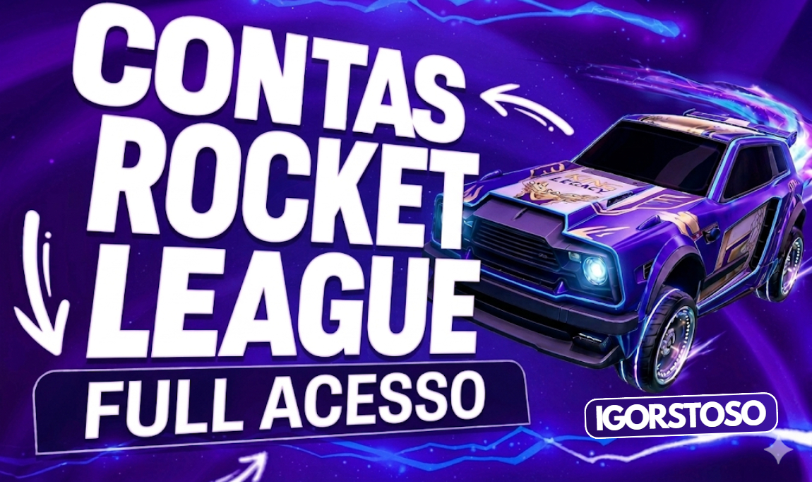 CONTAS NIVEL 25 ROCKET LEAGUE (UNRANKED) | PROMOÇÃO
