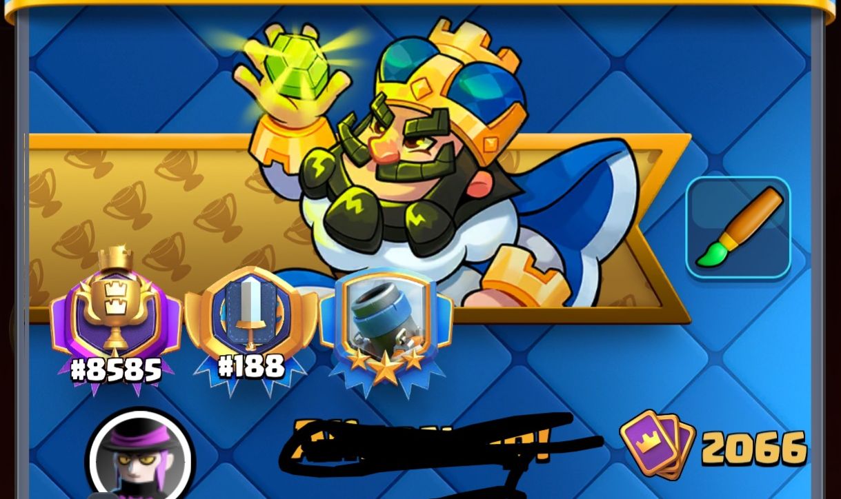 Conta top Clash Royale!!