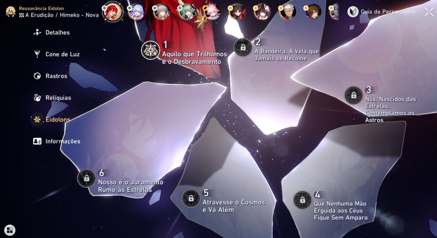 Conta Honkai Star Rail Himeko Nova S1+ cone | Collab + T5