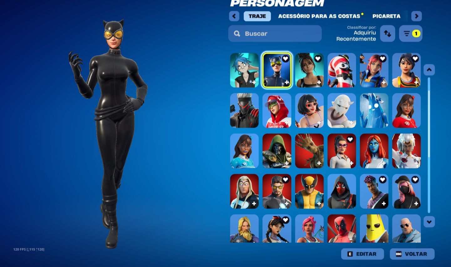 Conta de Fortnite rara