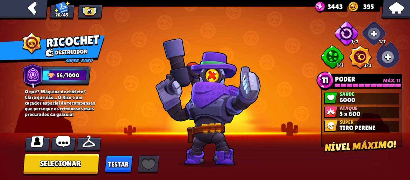 CONTA BRAWL STARS COM 8 BIT VIRUS E ANTIVIRUS