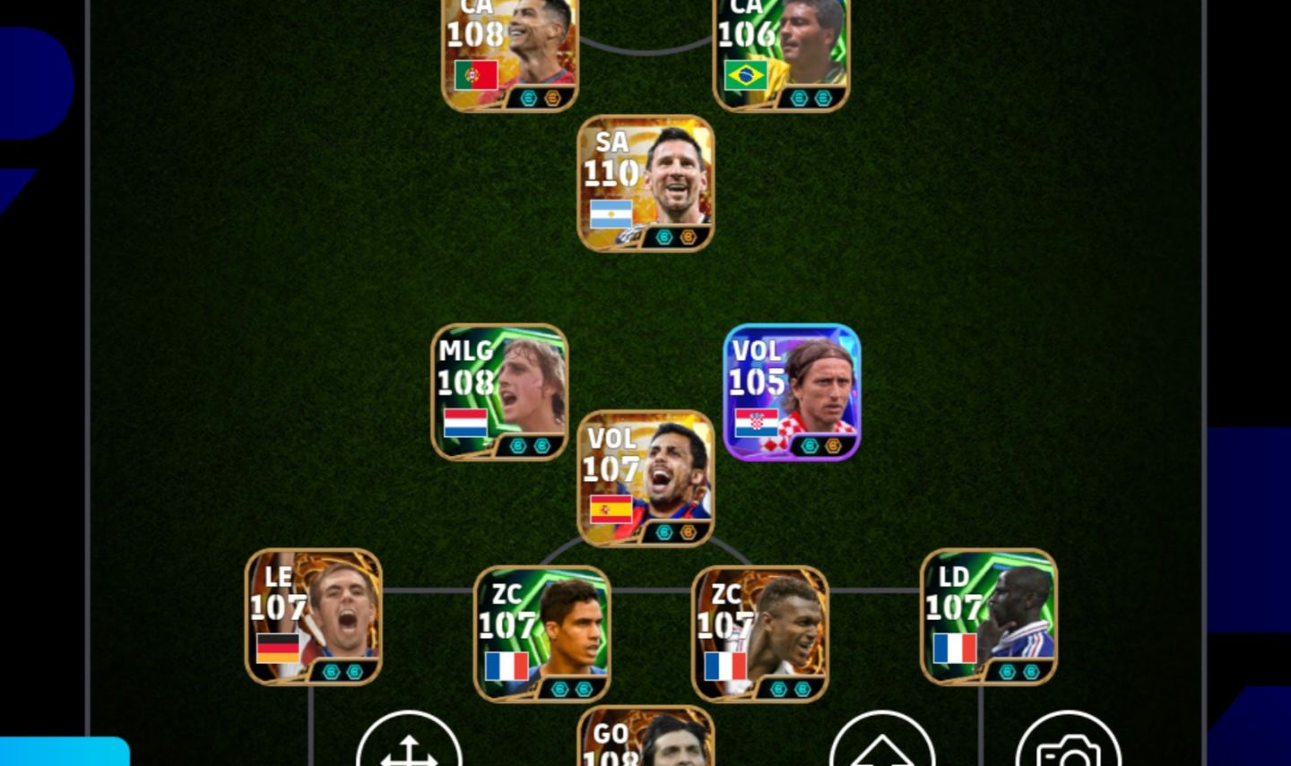 Conta de Efootball, com vario jogadores meta para quem quer começar bem