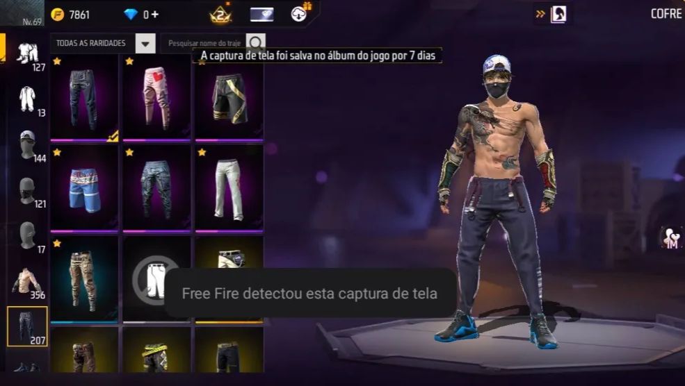 CONTA DUNK MASTER/UMP ARTE DA GUERRA/UMP RUBY