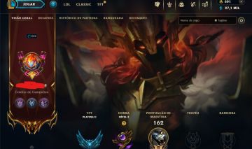 CONTA RARA MORDEKAISER SAHN-UZAL + SYLAS T1 PRESTÍGIO + JAX MAGMA + CHIBI RENGAR