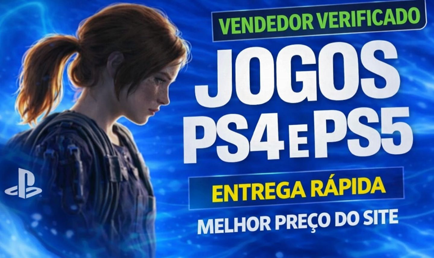 JOGOS PS4 E PS5 MÍDIA DIGITAL | MELHOR PREÇO DO SITE