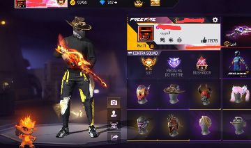 CONTA FREE FIRE ANTIGA 2018 FULL ACESSO/PASSE 8BITS/STEAMPUNK E MAIS