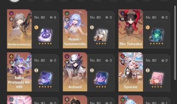 CONTA DE HONKAI + GENSHIN