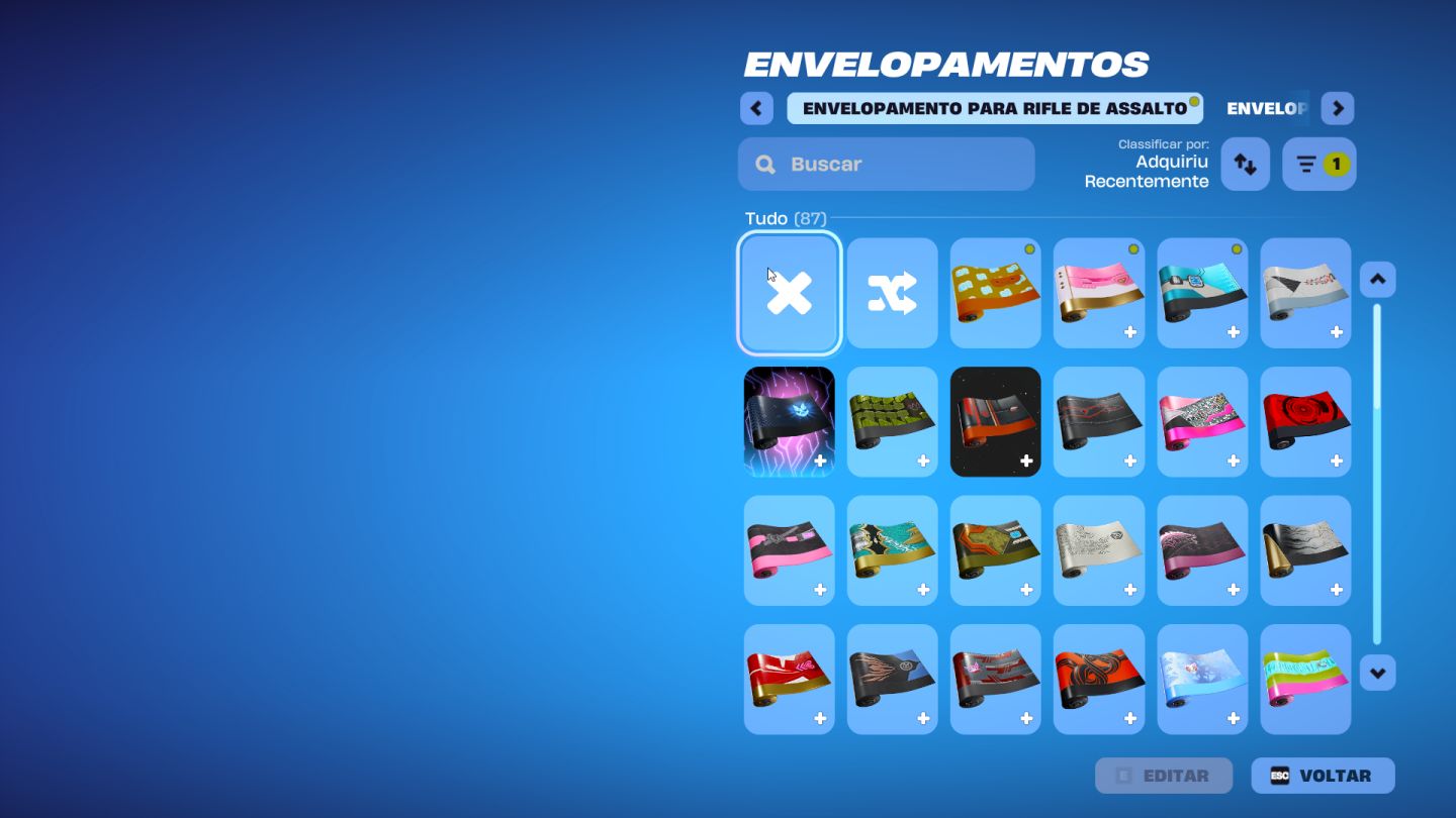 CONTA FORTNITE - 76 Skins e vários cosméticos