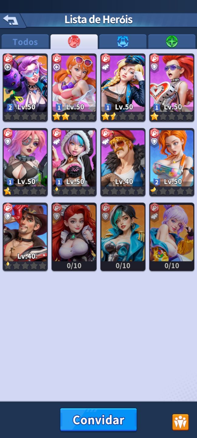 Conta Girls Survival com muitos recursos