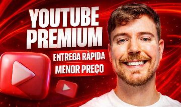 [MENOR PREÇO]YOUTUBE PREMIUM/MUSIC+ CANVA DE BRINDE- 30 dias / Entrega Rápido
