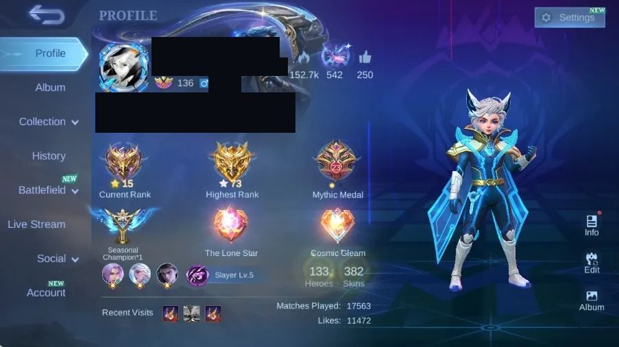 Legend Gusion - KOF Aurora - LuckBox Eudora+Zhask+Selena+Kimmy